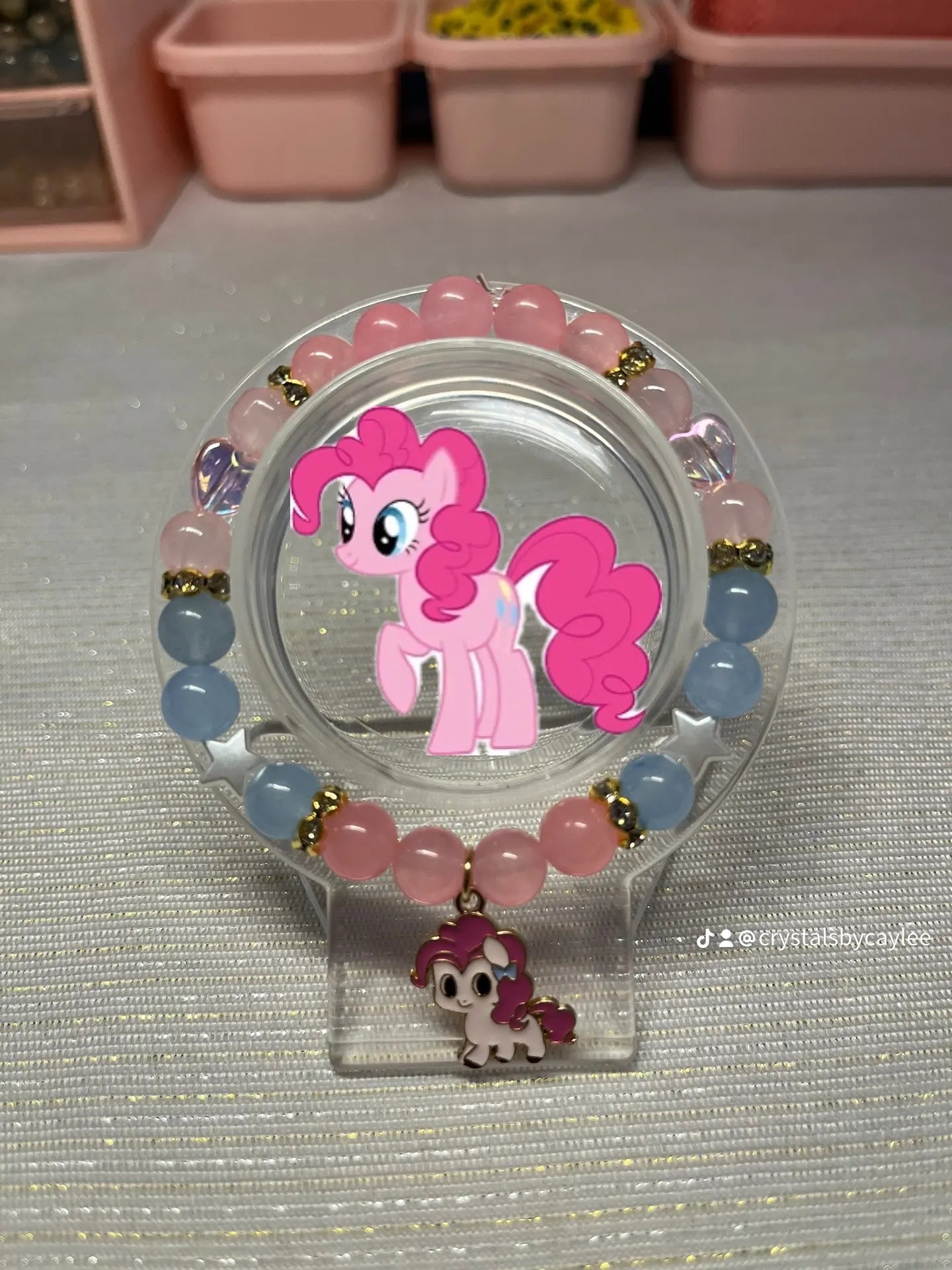 My Little pony 6pc set of crystal bracelets