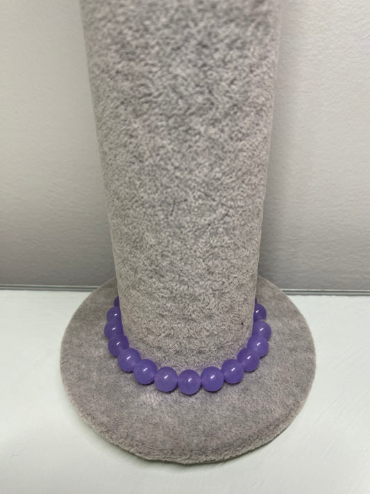 Natural Purple Jade bracelet